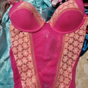 Floral Lace Women's Intimate Bra Top